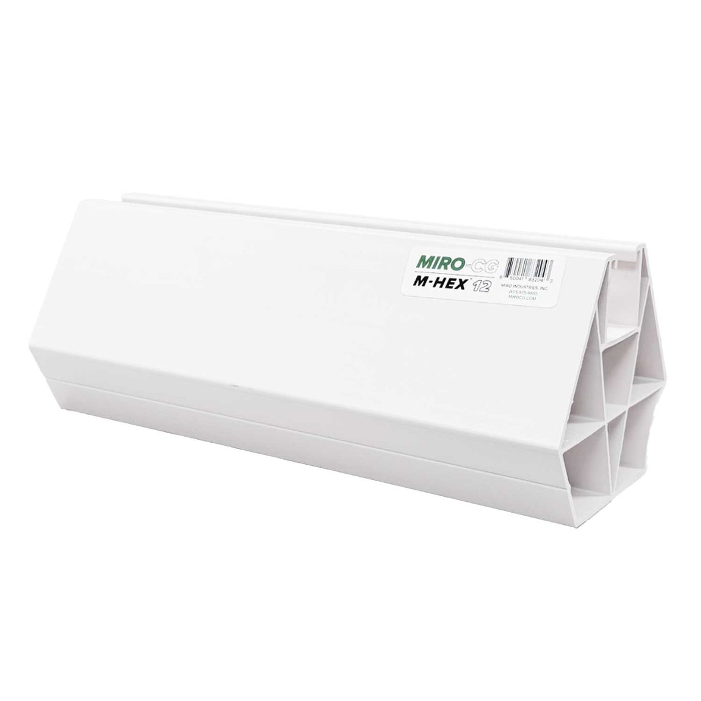 12" M-Hex Rooftop Pipe Support with Strut