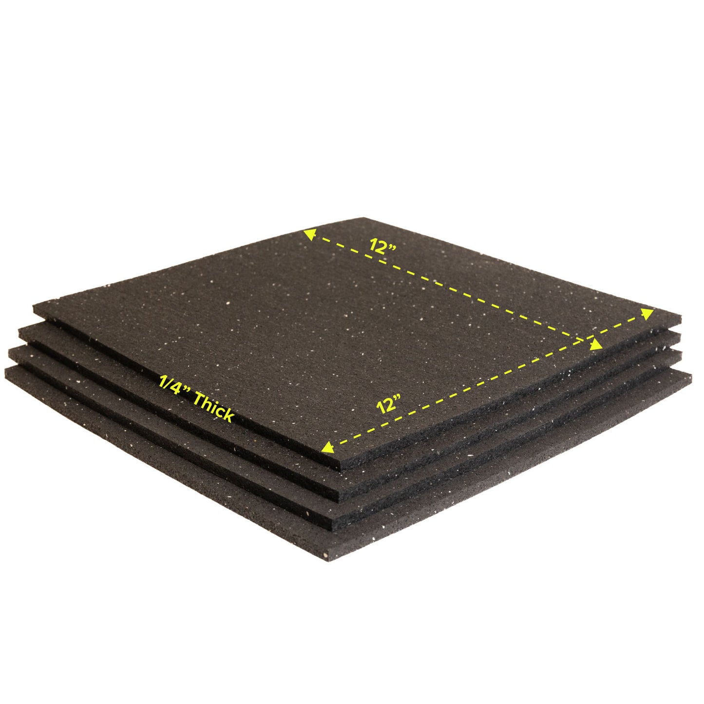 12x12 Rubber Support Pad (4-pack)