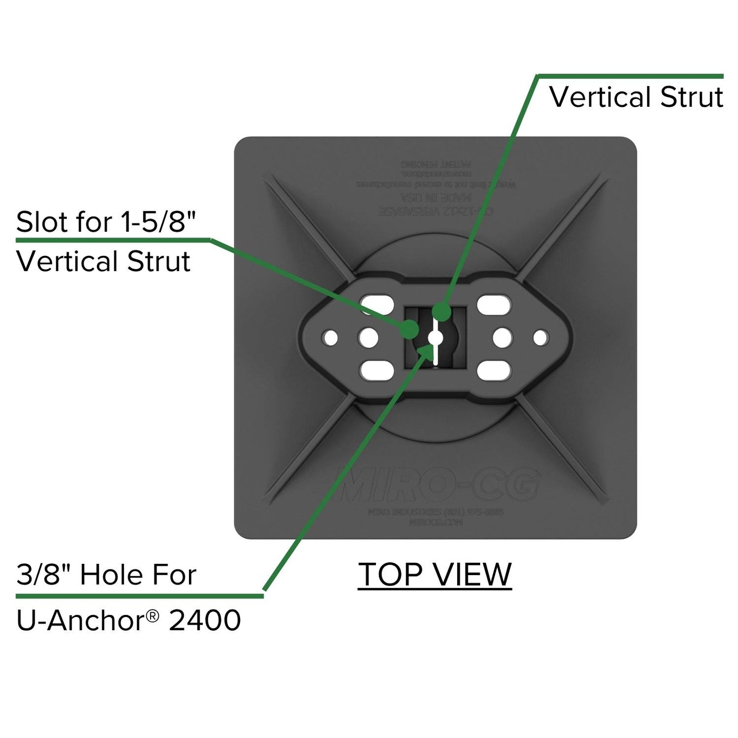 12x12 VersaBase – Base Only