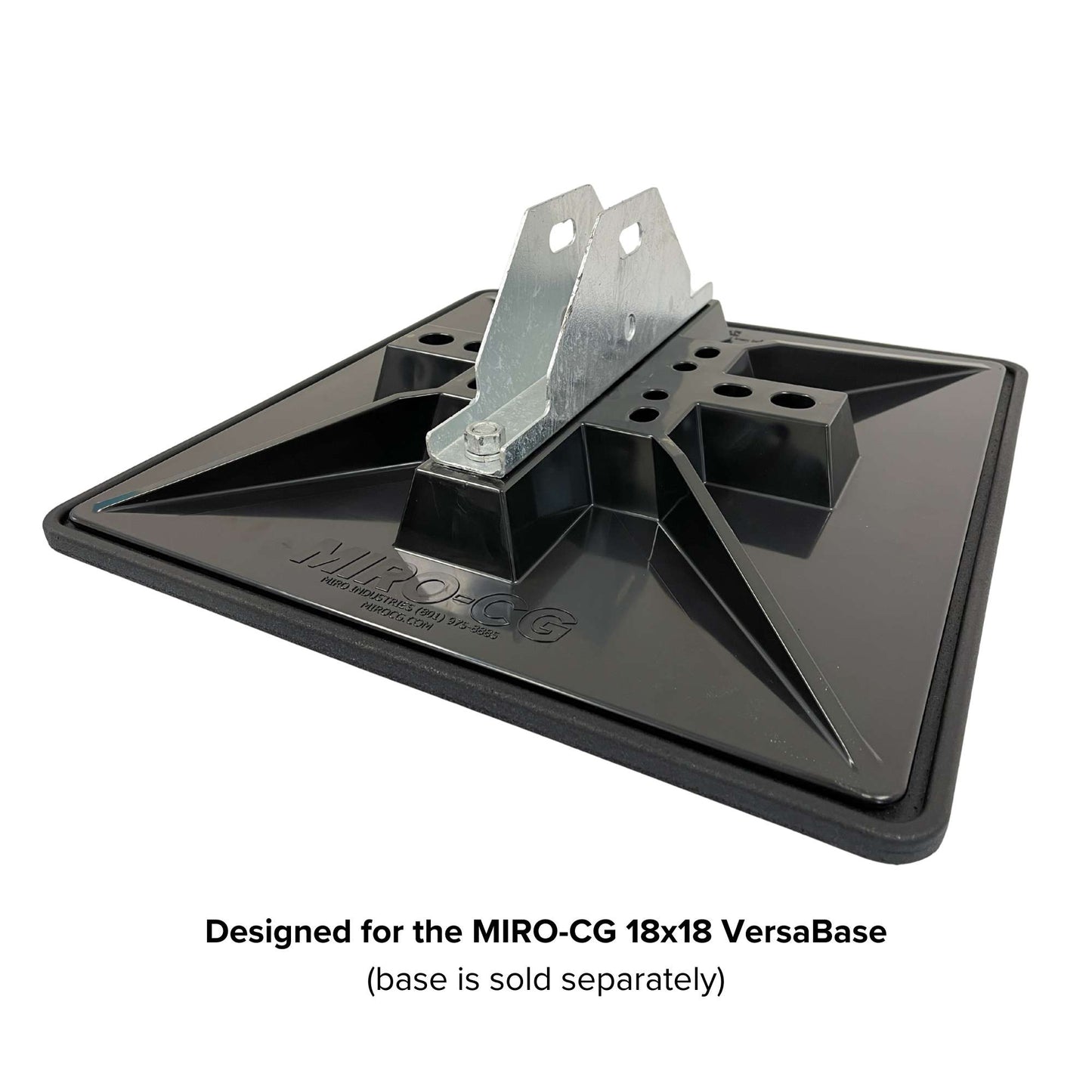 18x18 Rubber Support Pad for VersaBase