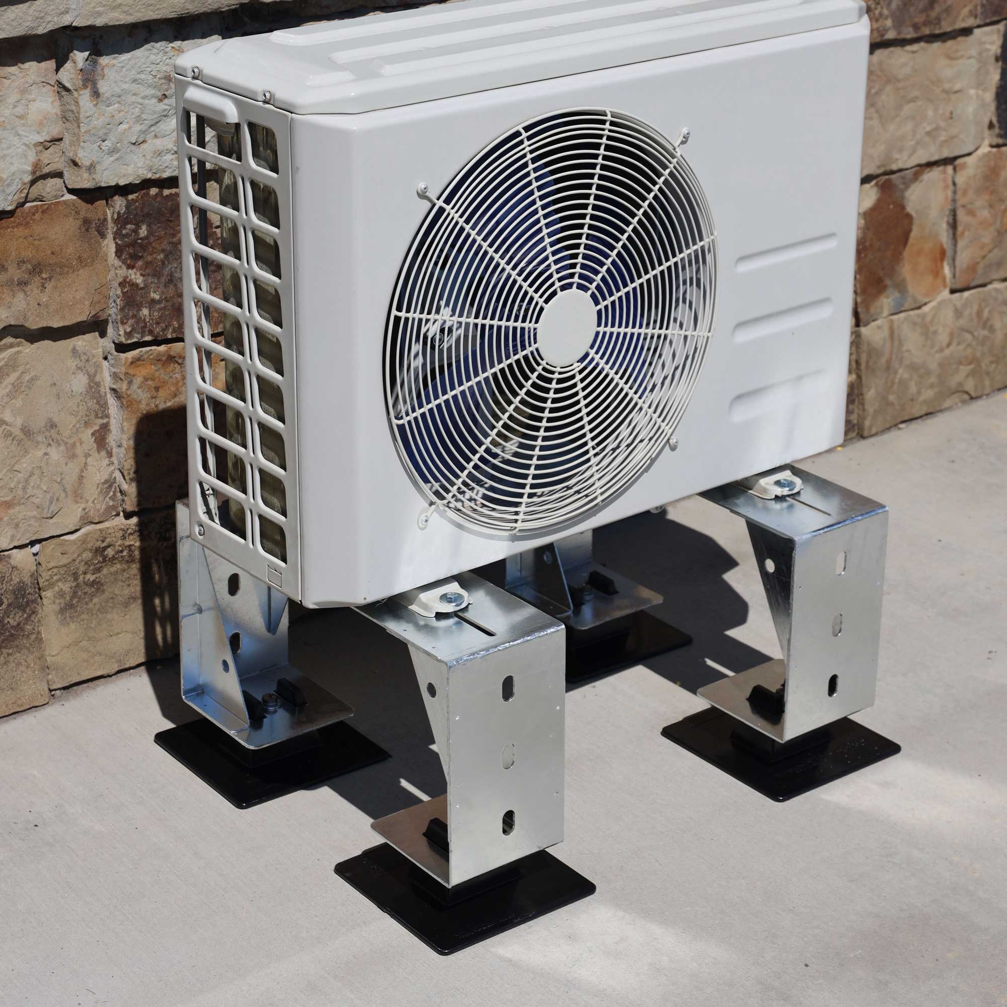 MMS-18 Mini Split Condenser Stand for rooftop – MIRO-CG Rooftop Supports