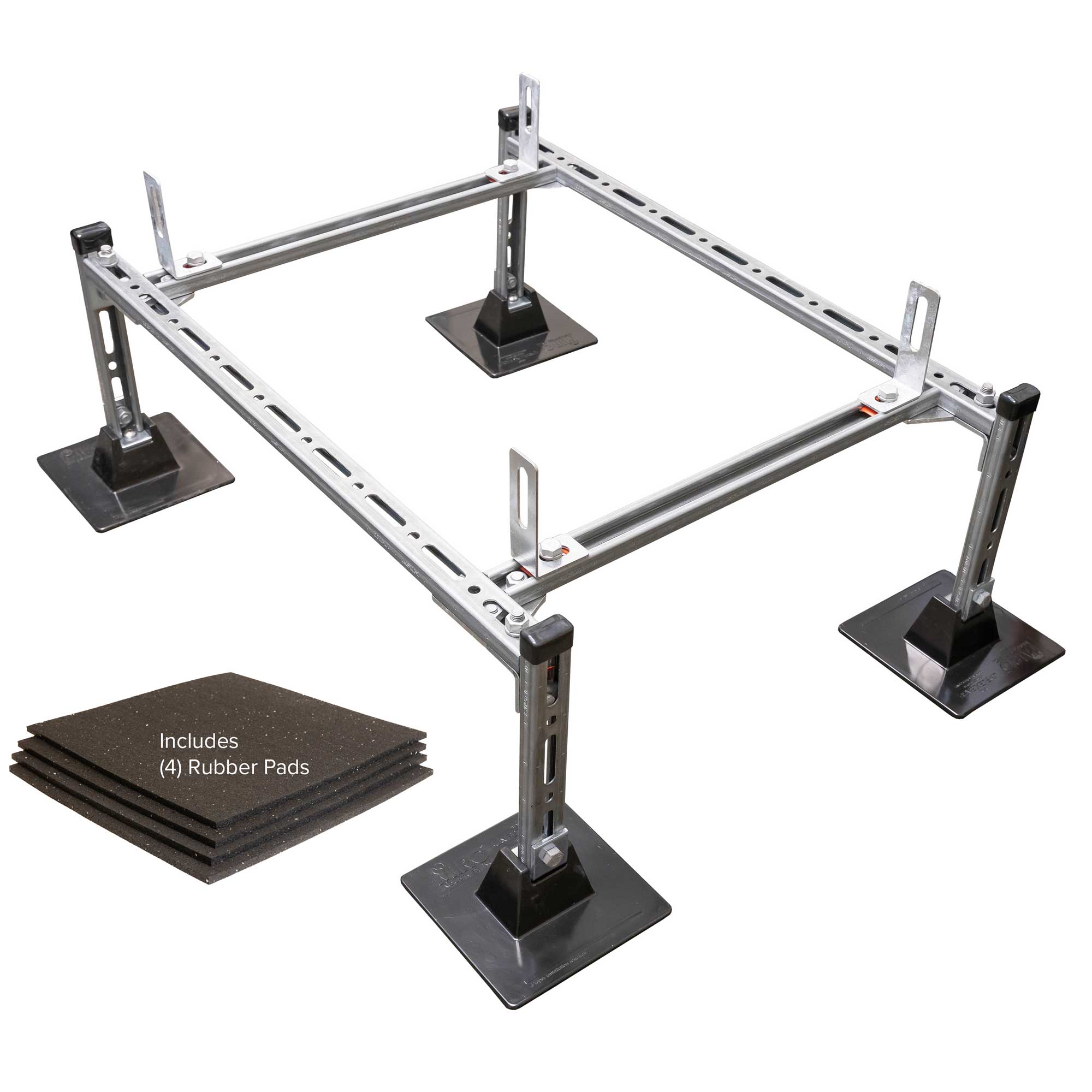 Mini Split Condenser Rack Stack Mini Split Condenser Stand | Mount for flat roof or any flat surface ...